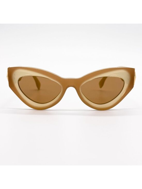 NEW FENDI SUNGLASSES FE40146I 57E BEIGE WOMEN EYEWEAR main image 9